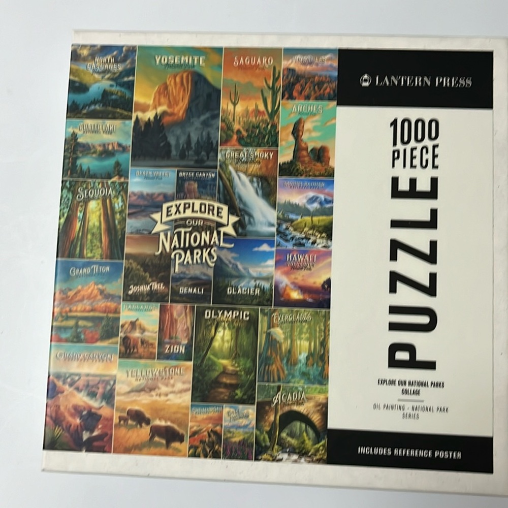 National Parks 1000 piece puzzle